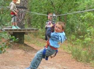 Parcours aventure avec Landes Aventure